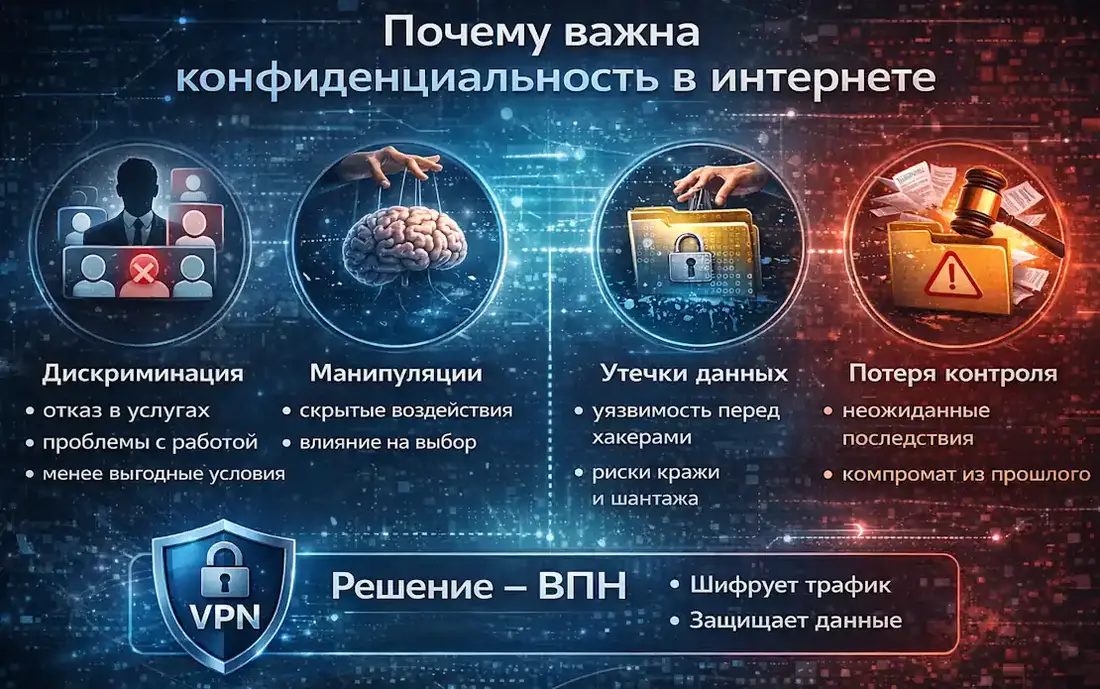 Почему важна конфиденциальность в интернете
